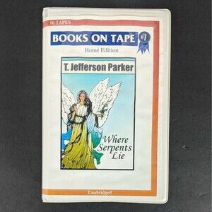 Where Serpents Lie by T. Jefferson Parker Novel Audio Book Cassette Tape
